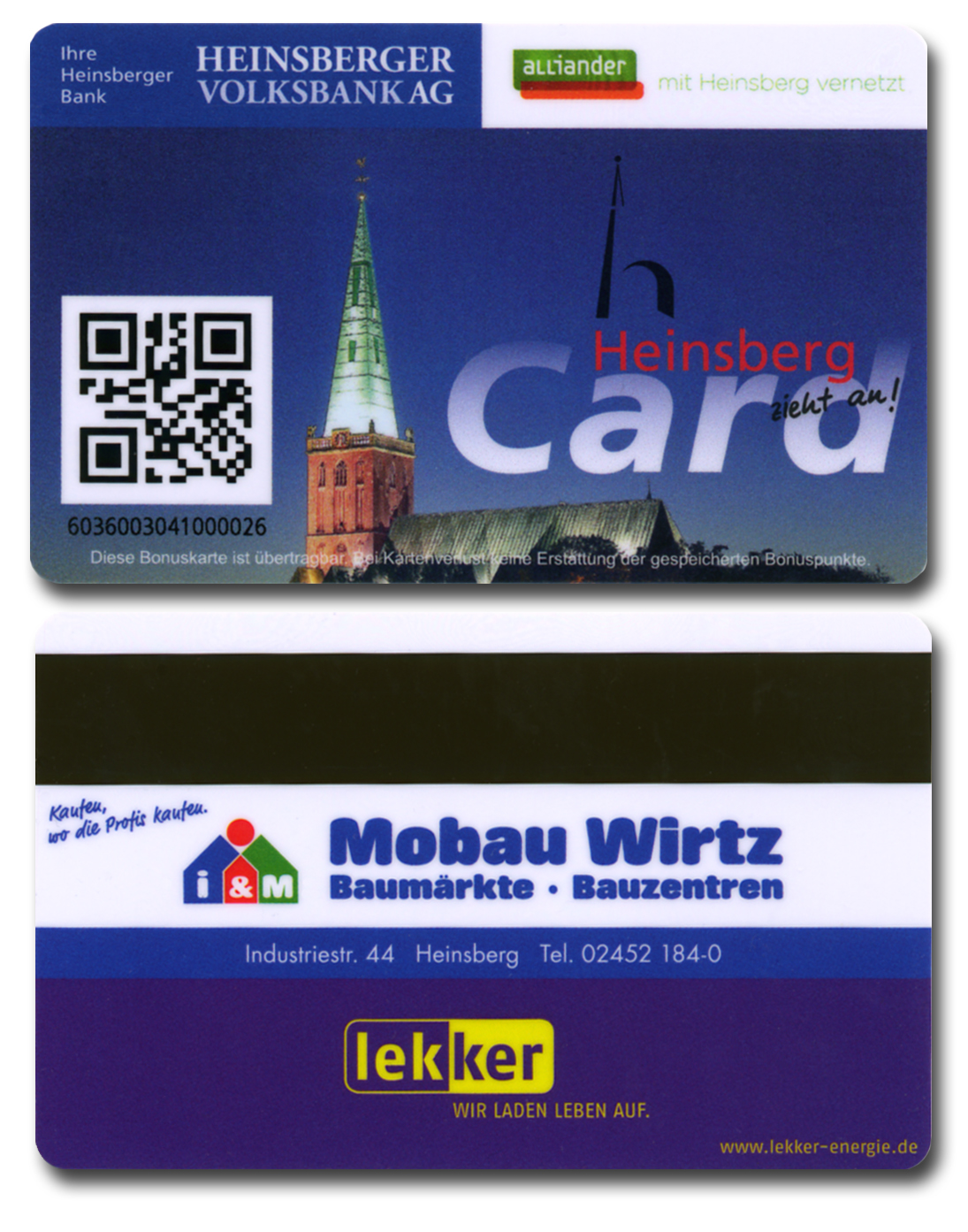 HeinsbergCard – die Kundenkarte fürs Smartphone