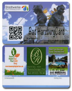 Die neue Bad HarzburgCard – die CityCard des Fördervereins Kundenkarte Bad Harzburg e.V.