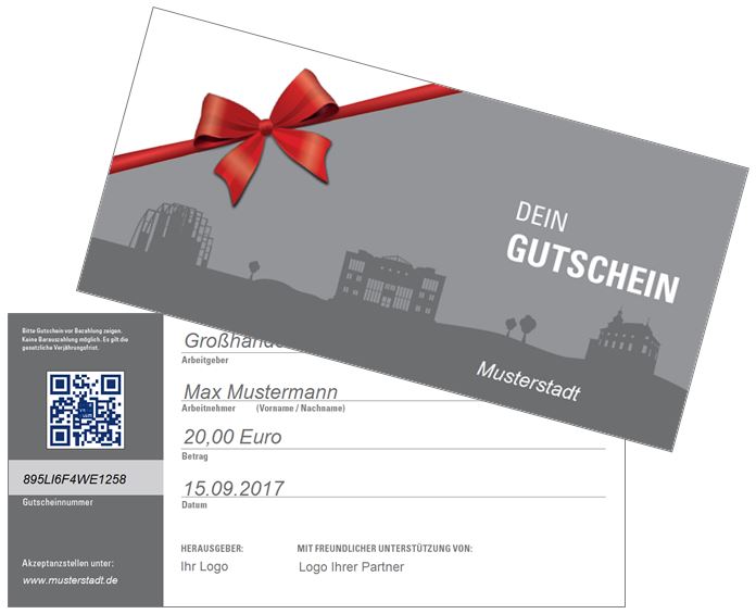 Sachbezugsgutscheine stärkeb den Einzelhandel in Mittelzentren